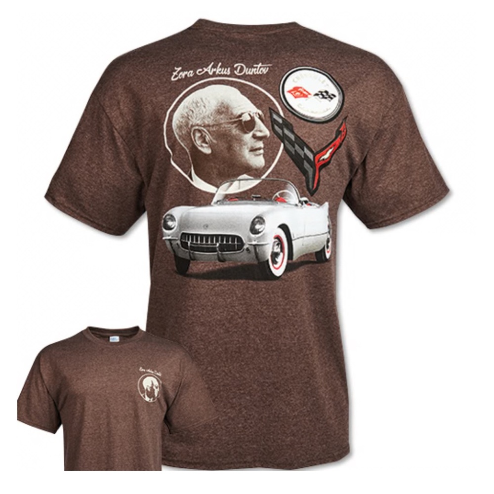 Next Generation C8 Corvette Stingray Zora Tribute Men's Tee Shirt T-Shirt